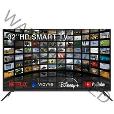 메가TV 32인치(81cm) HD 유튜브 넷플릭스 스마트TV 중소기업TV 가성비좋은 원룸 소형 티비 대형모니터 택배가능, 01_택배발송_32HD스마트