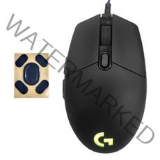 로지텍 G102 2세대 LIGHTSYNC 게이밍 유선 마우스 MU0054 + 마우스 피트 1p, 블랙