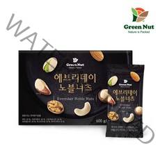 [그린너트/견과류] 에브리데이 노블너츠 20g 30봉 하루 견과류 선물 세트 한줌 견과, 2세트