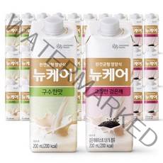 [대상웰라이프] 뉴케어 구수한맛 검은깨맛 아셉틱 200ml x 30팩