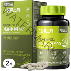 그린몬스터 다이어트 스폐셜2 가르시니아900, 112정, 100.8g, 2개