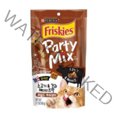 퓨리나 프리스키 파티믹스 고양이 간식 60g, 와일드 카우보이, 9개
