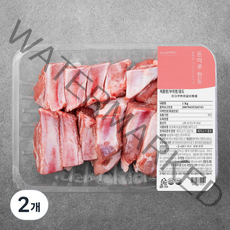 돈마루한돈 갈비 찜용 (냉장), 1kg, 2개
