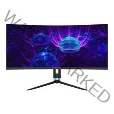 주연테크 86cm WQHD 리오나인 커브드 게이밍 모니터, X34QC-65W(일반)