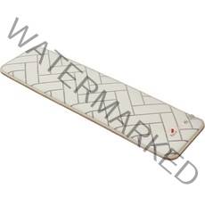 HanilMedical 3인용 소파형 초극세사 전기방석, 화이트, 500 x 1700 mm