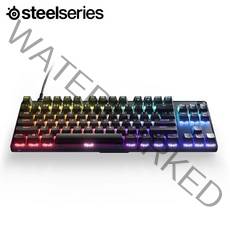 스틸시리즈 Apex 9 TKL US 유선 광축 기계식 게이밍 키보드 (비키타입 / 텐키리스 핫스왑 PBT 키압 조절)