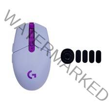 로지텍 G304 LIGHTSPEED 게이밍 무선 마우스 + 마우스피트 세트, 라일락+마우스피트