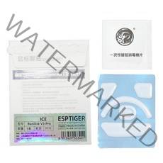 레이저 바실리스크 V3 프로 화이트 글라이드 곡선 가장자리를 위한 이스포츠스티거 마우스 스케이트 ICE 버전 마우스 풋 패드
