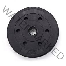 바벨 원판 중량 역기 플레이트 PVC, 2.5kg, 1개